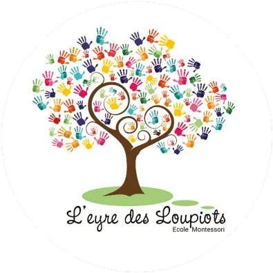 Leyre Des Loupiots Ecole Montessori Bilingue Salles Logo